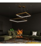 LED pendant lamps - Thoro NELYA M gold LED 3000K chandelier TH.149 - product 9