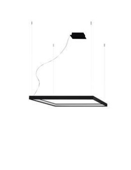 Thoro Żyrandol NELYA M czarny LED 4000K TH.151