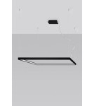 LED pendant lamps - Thoro Chandelier NELYA L black LED 3000K TH.154 - product 2