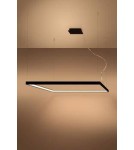 LED pendant lamps - Thoro Chandelier NELYA L black LED 3000K TH.154 - product 3