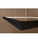 LED pendant lamps - Thoro Chandelier NELYA L black LED 3000K TH.154 - product 4