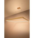 LED pendant lamps - Thoro NELYA L gold LED 3000K chandelier TH.155 - product 2