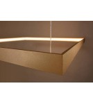 LED pendant lamps - Thoro NELYA L gold LED 3000K chandelier TH.155 - product 4