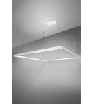 LED pendant lamps - Thoro NELYA L chandelier white LED 4000K TH.156 - product 3