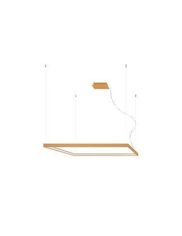 Thoro NELYA L gold LED chandelier 4000K TH.158