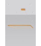 LED pendant lamps - Thoro NELYA L gold LED chandelier 4000K TH.158 - product 2