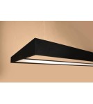 LED pendant lamps - Thoro TUULA M chandelier black LED 3000K TH.160 - product 4