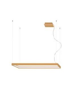 Thoro Żyrandol TUULA M złoty LED 3000K TH.161