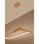 LED pendant lamps - Thoro TUULA M gold LED 3000K chandelier TH.161 - product 4