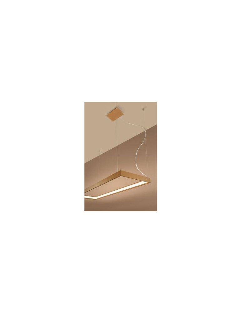 LED pendant lamps - Thoro TUULA M gold LED 3000K chandelier TH.161 - product kolory-swiatla.pl 4