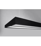 LED pendant lamps - Thoro TUULA M black LED chandelier 4000K TH.163 - product 6