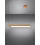 LED pendant lamps - Thoro TUULA M gold LED chandelier 4000K TH.164 - product 3