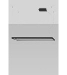 LED pendant lamps - Thoro TUULA L chandelier black LED 3000K TH.166 - product 2