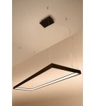 LED pendant lamps - Thoro TUULA L chandelier black LED 3000K TH.166 - product 4