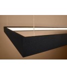 LED pendant lamps - Thoro TUULA L chandelier black LED 3000K TH.166 - product 5
