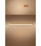LED pendant lamps - Thoro TUULA L gold LED 3000K chandelier TH.167 - product 3