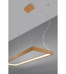 LED pendant lamps - Thoro TUULA L gold LED chandelier 4000K TH.170 - product 4