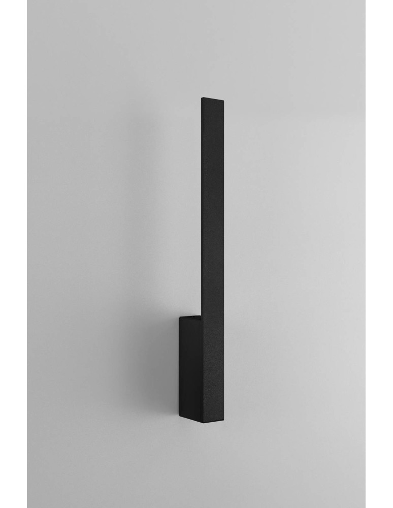 LED wall lamps - Thoro Wall lamp LAHTI S black LED 3000K TH.183 - product kolory-swiatla.pl 1