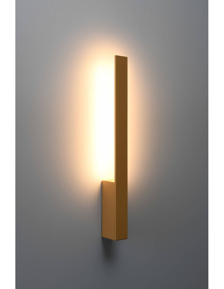 LED wall lamps - Thoro Wall lamp LAHTI S gold LED 3000K TH.184 - product kolory-swiatla.pl 2