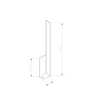 LED wall lamps - Thoro Wall lamp LAHTI S white LED 4000K TH.185 - product 7