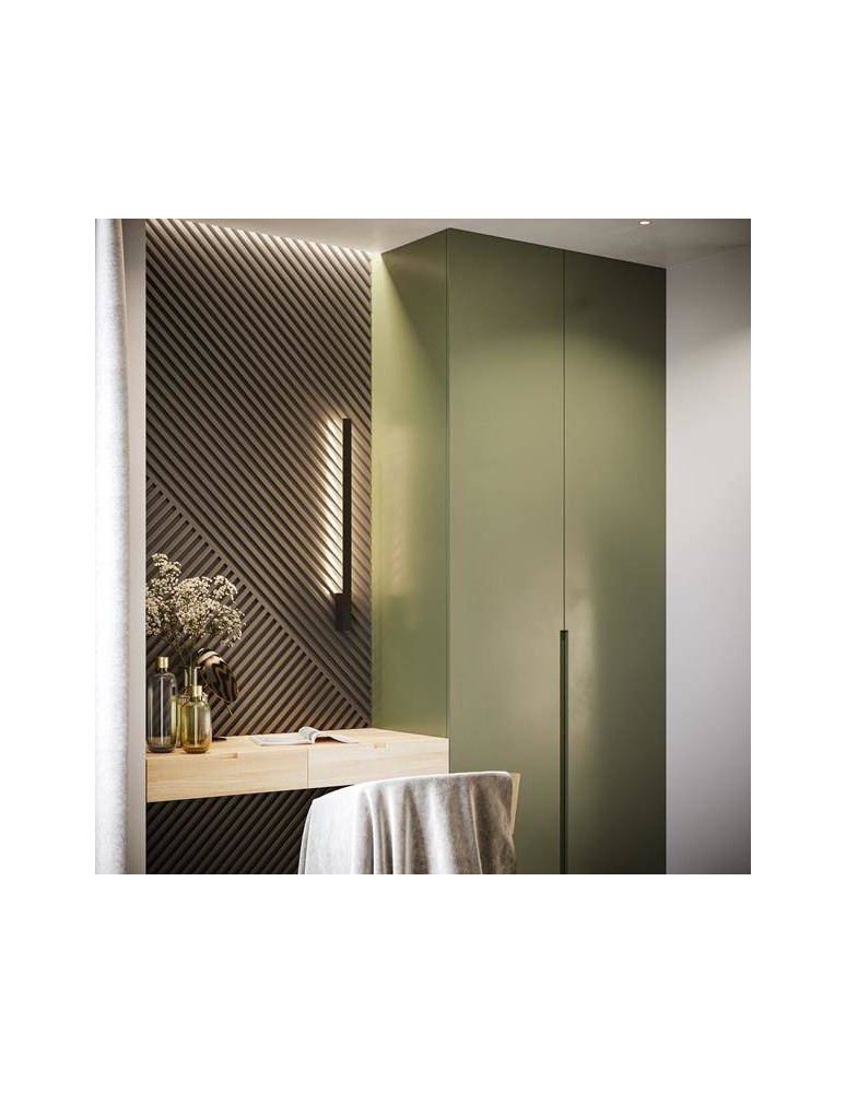 LED wall lamps - Thoro Wall lamp LAHTI S black LED 4000K TH.186 - product kolory-swiatla.pl 10