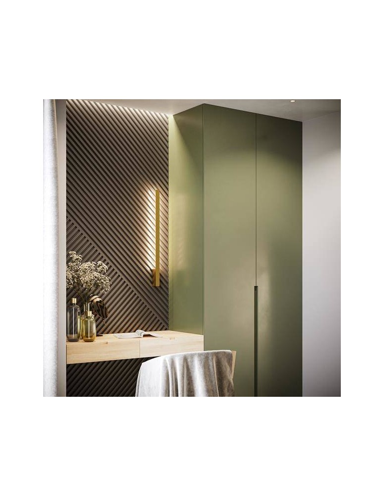 LED wall lamps - Thoro Wall lamp LAHTI S gold LED 4000K TH.187 - product kolory-swiatla.pl 11