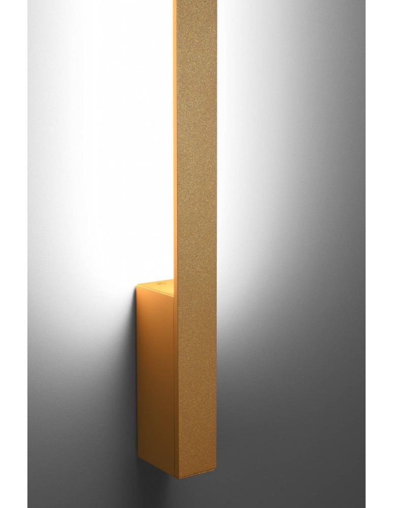 LED wall lamps - Thoro Wall lamp LAHTI M gold LED 4000K TH.193 - product kolory-swiatla.pl 6