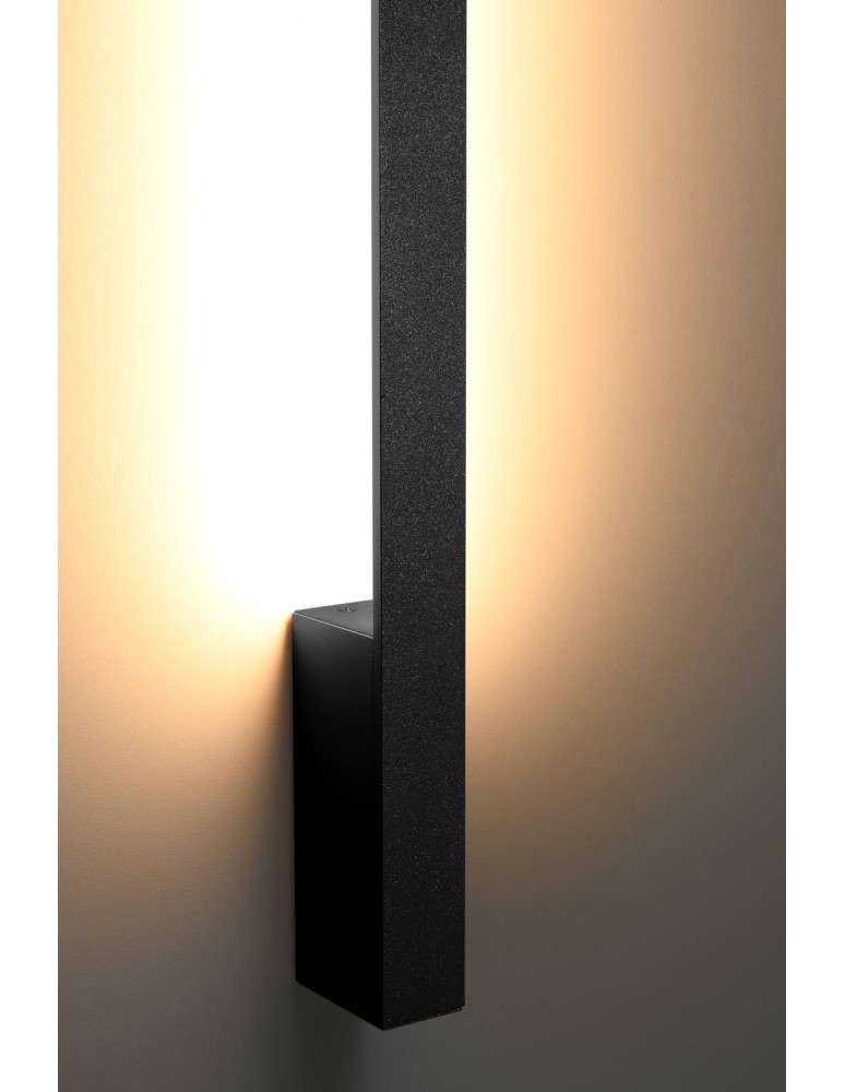 LED wall lamps - Thoro Wall lamp LAHTI L black LED 3000K TH.195 - product kolory-swiatla.pl 5