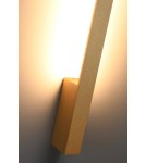 LED wall lamps - Thoro Wall lamp LAHTI L gold LED 3000K TH.196 - product 6