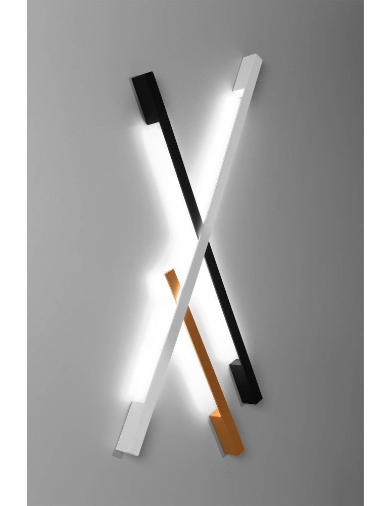 LED wall lamps - Thoro Wall lamp LAHTI L white LED 4000K TH.197 - product kolory-swiatla.pl 4