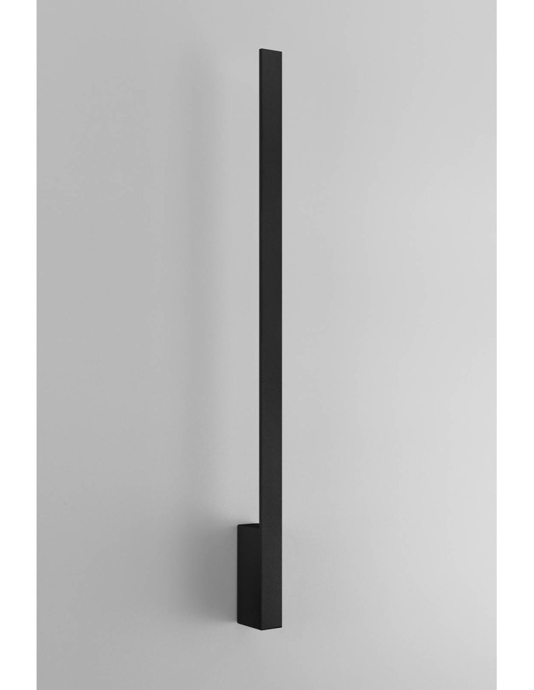 LED wall lamps - Thoro Wall lamp LAHTI L black LED 4000K TH.198 - product kolory-swiatla.pl 1