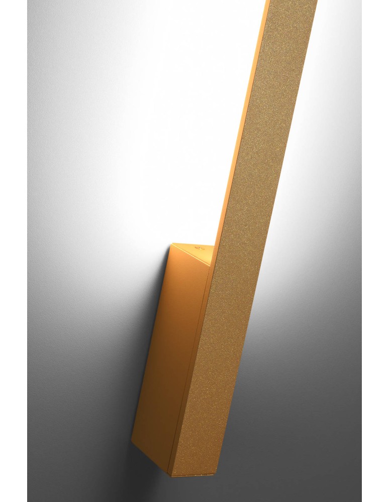 LED wall lamps - Thoro Wall lamp LAHTI L gold LED 4000K TH.199 - product kolory-swiatla.pl 5
