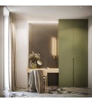 LED wall lamps - Thoro Wall lamp LAHTI L gold LED 4000K TH.199 - product 9