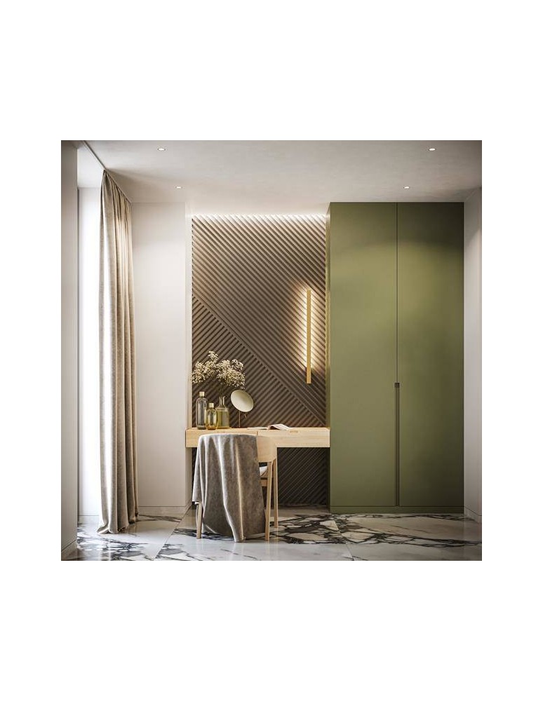 LED wall lamps - Thoro Wall lamp LAHTI L gold LED 4000K TH.199 - product kolory-swiatla.pl 9