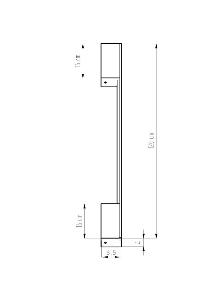 LED wall lamps - Thoro Wall lamp SAPPO M black LED 3000K TH.201 - product kolory-swiatla.pl 10