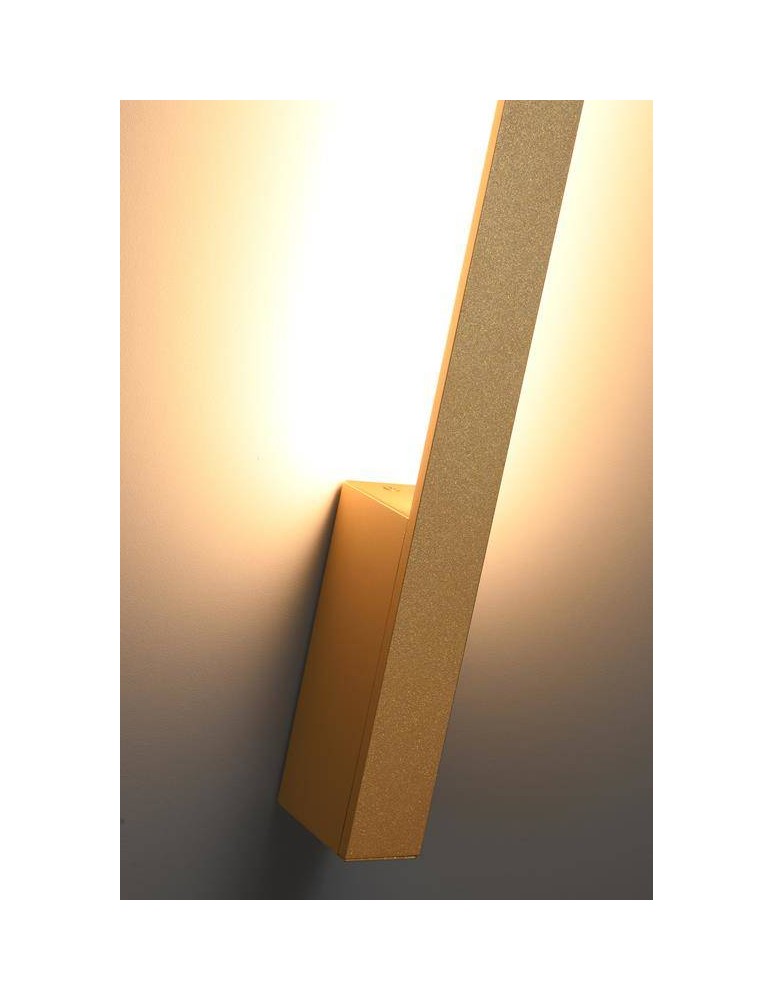 LED wall lamps - Thoro Wall lamp SAPPO M gold LED 3000K TH.202 - product kolory-swiatla.pl 6