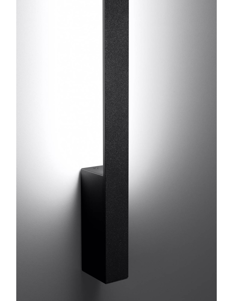 LED wall lamps - Thoro Wall lamp SAPPO M black LED 4000K TH.204 - product kolory-swiatla.pl 6