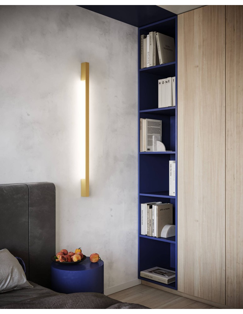 LED wall lamps - Thoro Wall lamp SAPPO M gold LED 4000K TH.205 - product kolory-swiatla.pl 8