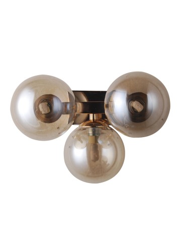 ITALUX Marbelio Wall lamp G9 3x28W Gold/Conyony WL-6161-3 GO+CO
