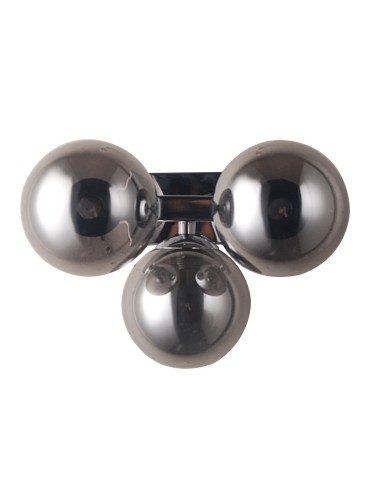 ITALUX Marbelio Wall lamp G9 3x28W Chrome/Smoke WL-6161-3 CH+SM