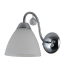 Wall lamps - ITALUX Lugano Wall lamp E27 1x40W Chrome/White WL-5643-1 - product 1