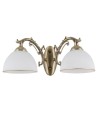 ITALUX Feneza Wall lamp E27 2x40W Brown WL-5122-2