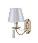 Wall lamps with lampshade - ITALUX Solana Wall lamp E14 1x40W Brown WL-28366-1 - product 1
