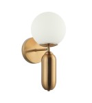 Wall lamps - ITALUX Aldeva Wall lamp E27 1x40W Brown WL-02340-1-BRO - product 1