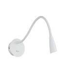 Reading wall lamps - ITALUX Paola LED wall lamp integrated 3W 3000K 120lm White WB88779-WH. - product 1