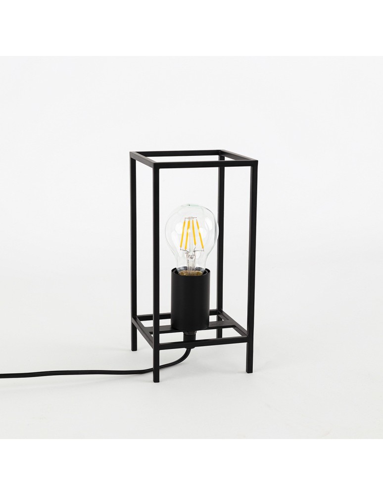 Loft table lamps - industrial - ITALUX Melando Desk E27 1x40W Black TB-3343-1S-BK - product kolory-swiatla.pl 1