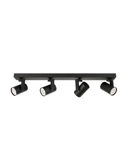 ITALUX Spiela Spotlight GU10 35W Black SPL-31993-4B-BK