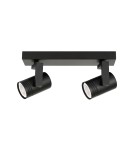 Spotlight ceiling lamps - ITALUX Spiela Spotlight GU10 35W Black SPL-31993-2B-BK - product 1
