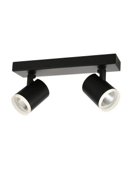 ITALUX Helvia LED integrated spotlight 10W 4000K 1000lm Black SPL-31991-2B-BK.