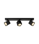 Spotlight ceiling lamps - ITALUX Aveiro LED integrated spotlight 15W 4000K 1500lm Black SPL-31981-3B-BK. - product 1